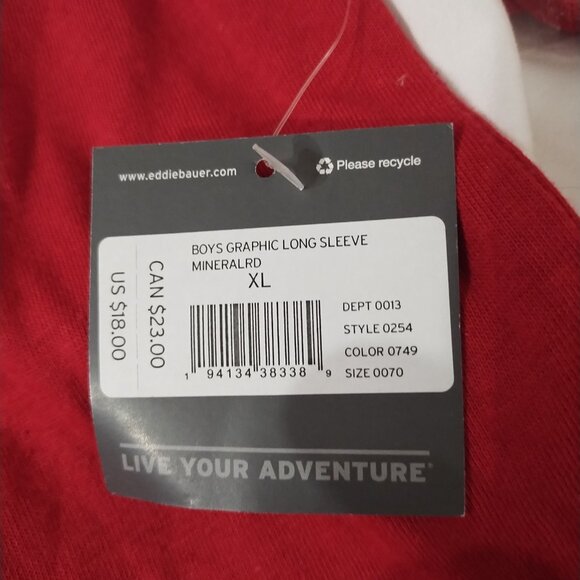 Eddie Bauer Kids' Graphic Tee "Don't Moose With Me" - Picture 2 of 4